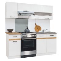 Bucatarie JUNONA LINE C decor BI/BIP/DCRZ